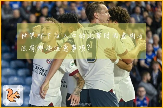 世界杯下注入口的比赛时间查询方法有哪些注意事项？