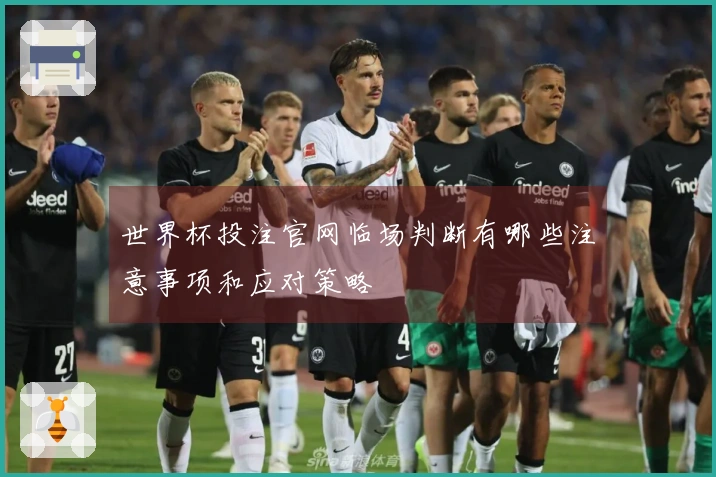 世界杯投注官网临场判断有哪些注意事项和应对策略