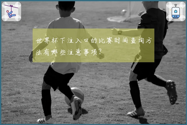 世界杯下注入口的比赛时间查询方法有哪些注意事项？